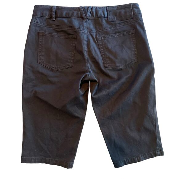 Vince Coin Pocket Black Bermuda Shorts size 2 - Picture 3 of 8